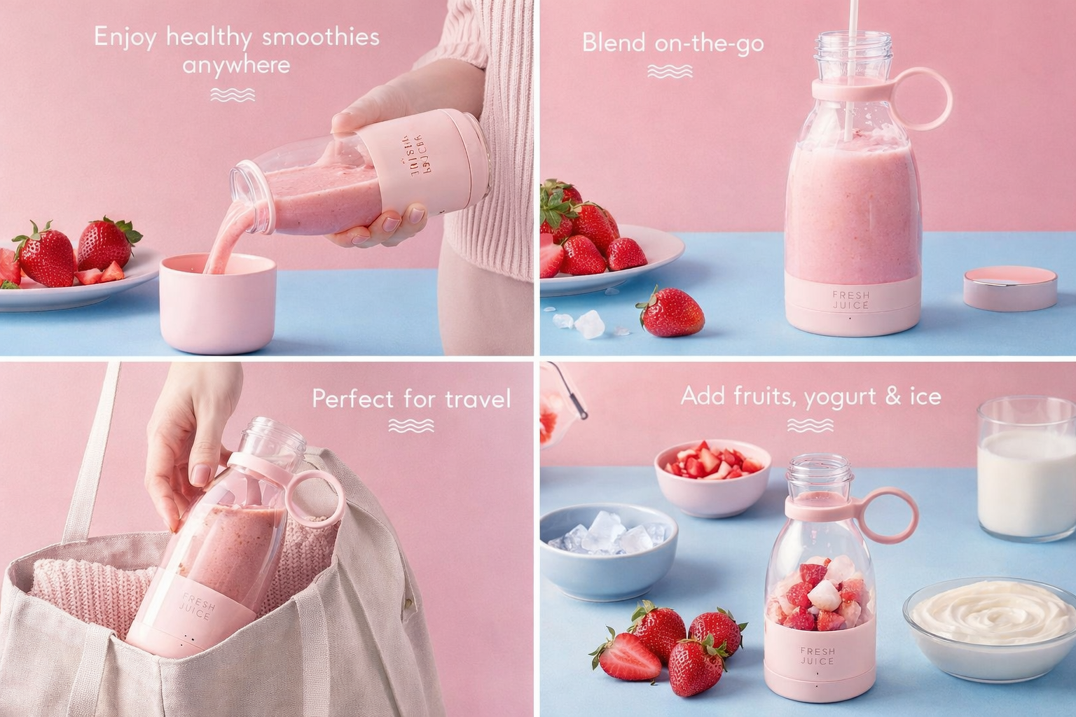 Licuadora Portable Fresh Juice