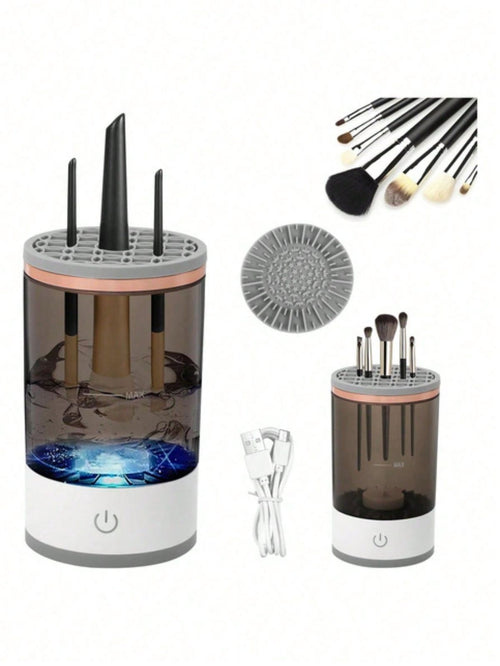 CleanBrush Pro™ – Limpiador Eléctrico de Brochas de Maquillaje
